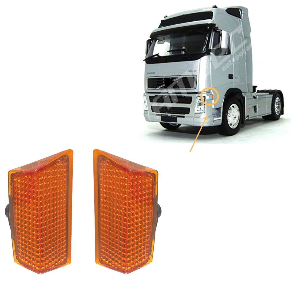 Par Lanterna Pisca Seta ParaVolvo FH FM após 2004