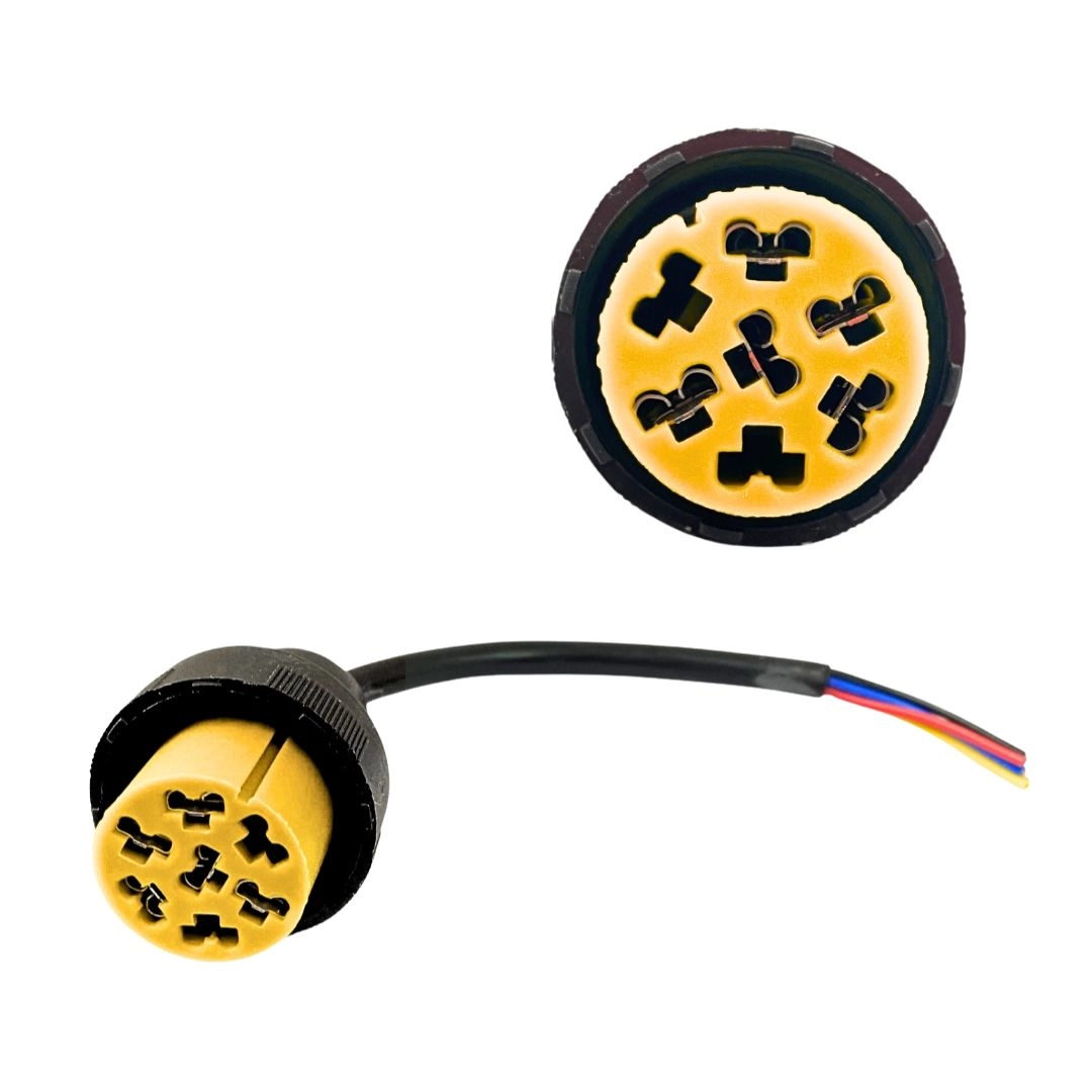 Chicote Conector Lanterna Traseira Facchini Aspock Esquerdo Chicote Conector Lanterna Traseira Facchini Aspock Esquerdo