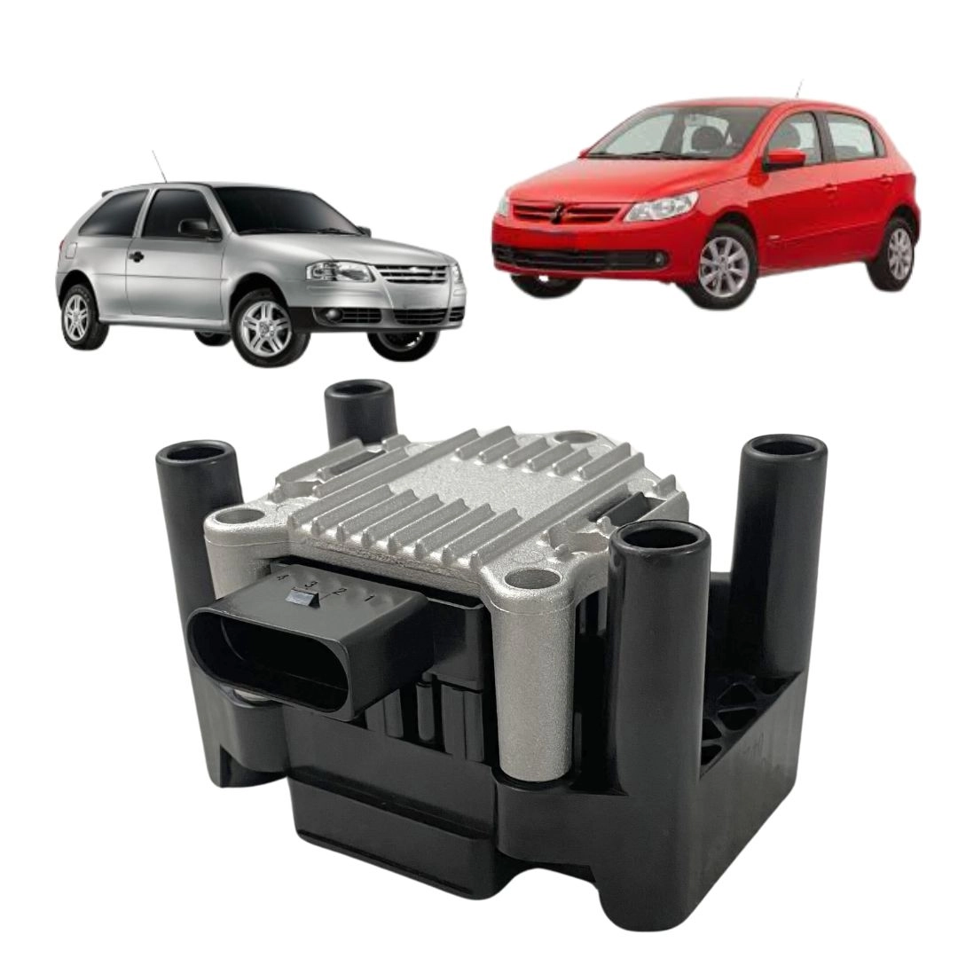 Bobina Ignição Para Gol 1.0 1999 a 2016 032905106D 4 Pinos Bobina Ignição Para Gol 1.0 1999 a 2016 032905106D 4 Pinos
