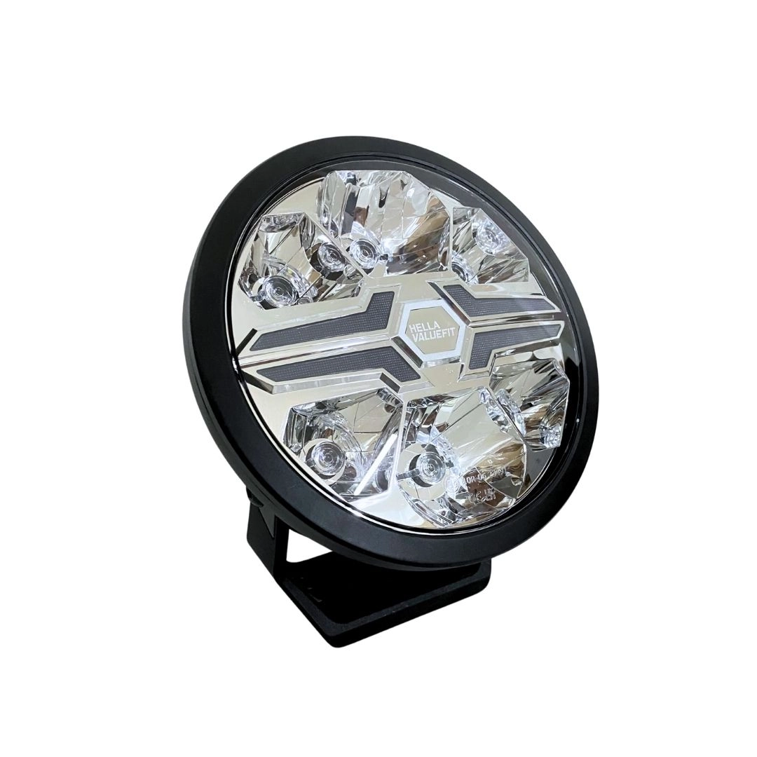 Farol Milha Auxiliar LED Bivolt 12/24v Branco / Âmbar Universal Off-Road Picapes Hella 1FJ357199071