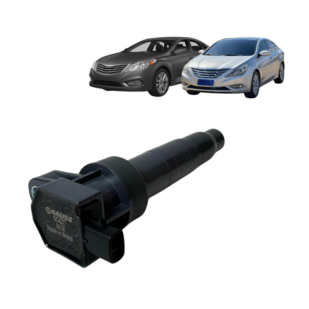 Bobina de Ignição Tipo Caneta 12V 2 Pinos Para Hyundai Azera 3.3 V6 Sonata 2.4 3.3 e Kia Magentis Sorento Gauss