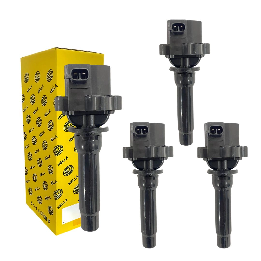 Kit 4 Bobina Ignição Para Kia Sportage 2.0 1994 a 2004 Hella