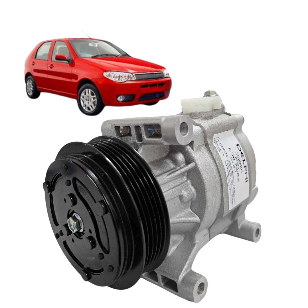 Compressor Ar Condicionado Para Fiat Palio 1.0  2004 a 2009