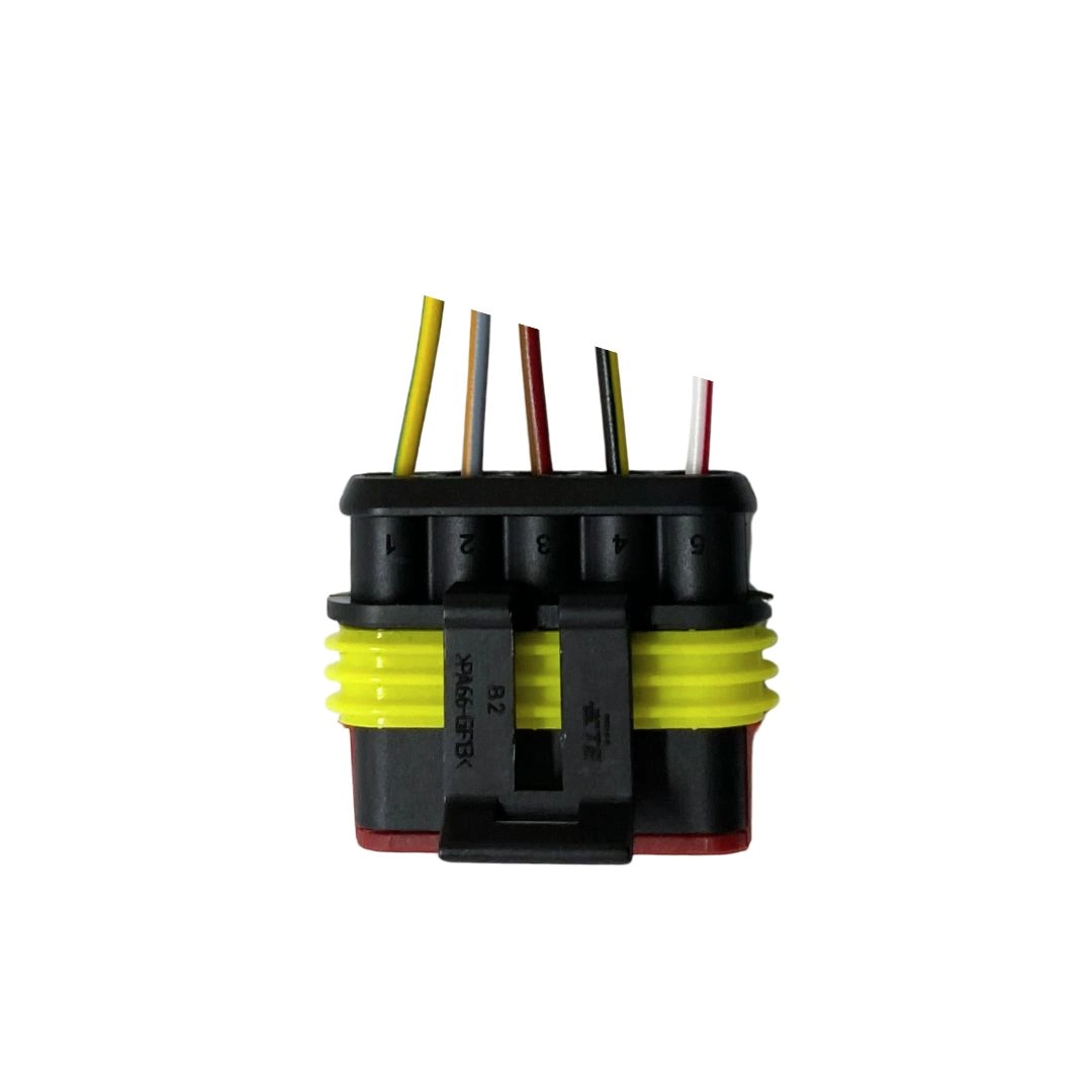 Par Chicote Conector Lanterna Randon Guerra Librelato 5 Vias