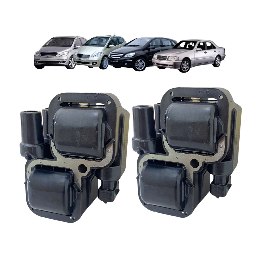 Kit 2 Bobina Ignição Para Mercedes A200 B170 B180 B200 Hella