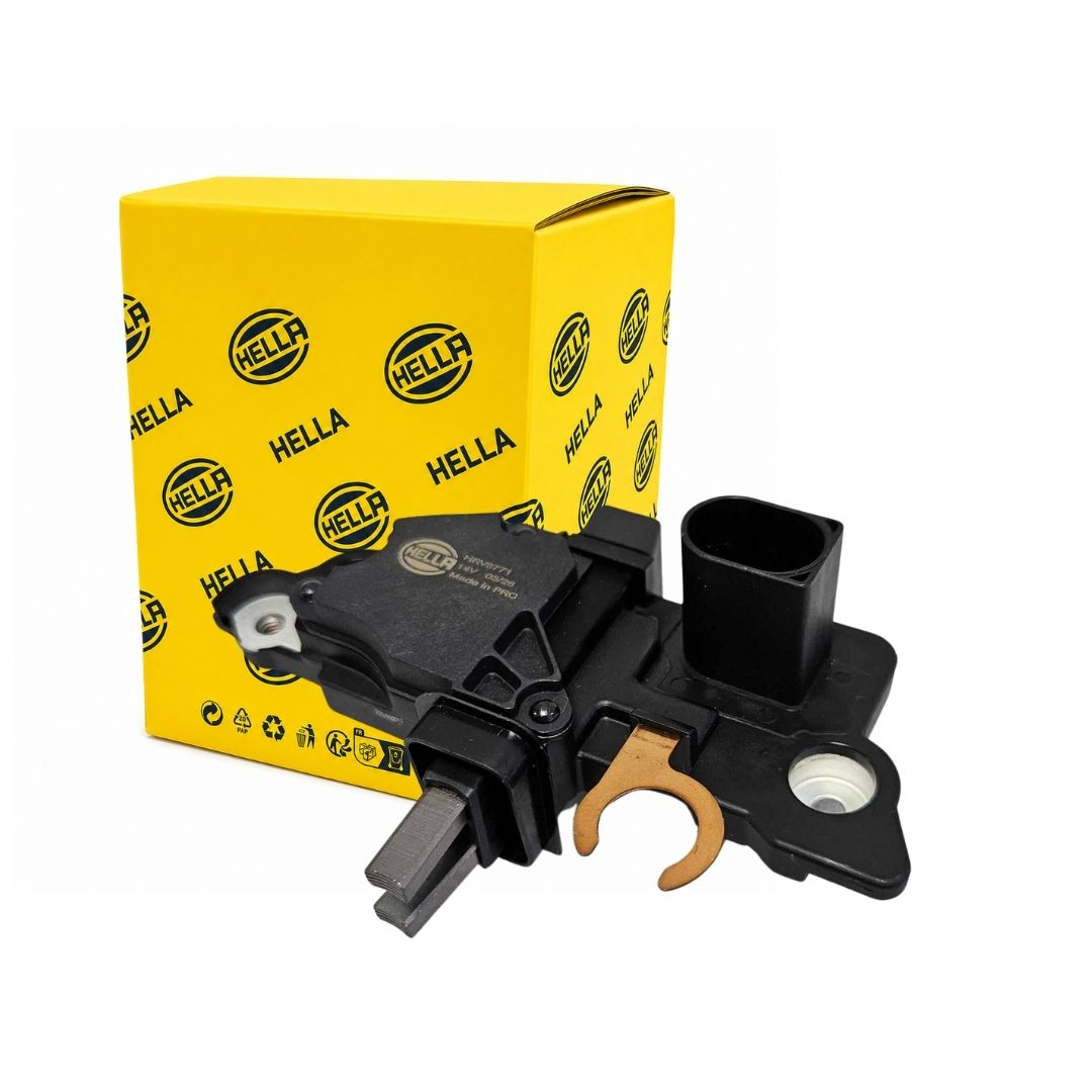 Regulador de Voltagem Alternador 12V Hella Fiat Ducato Iveco Daily Mercedes-Benz Peugeot Boxer