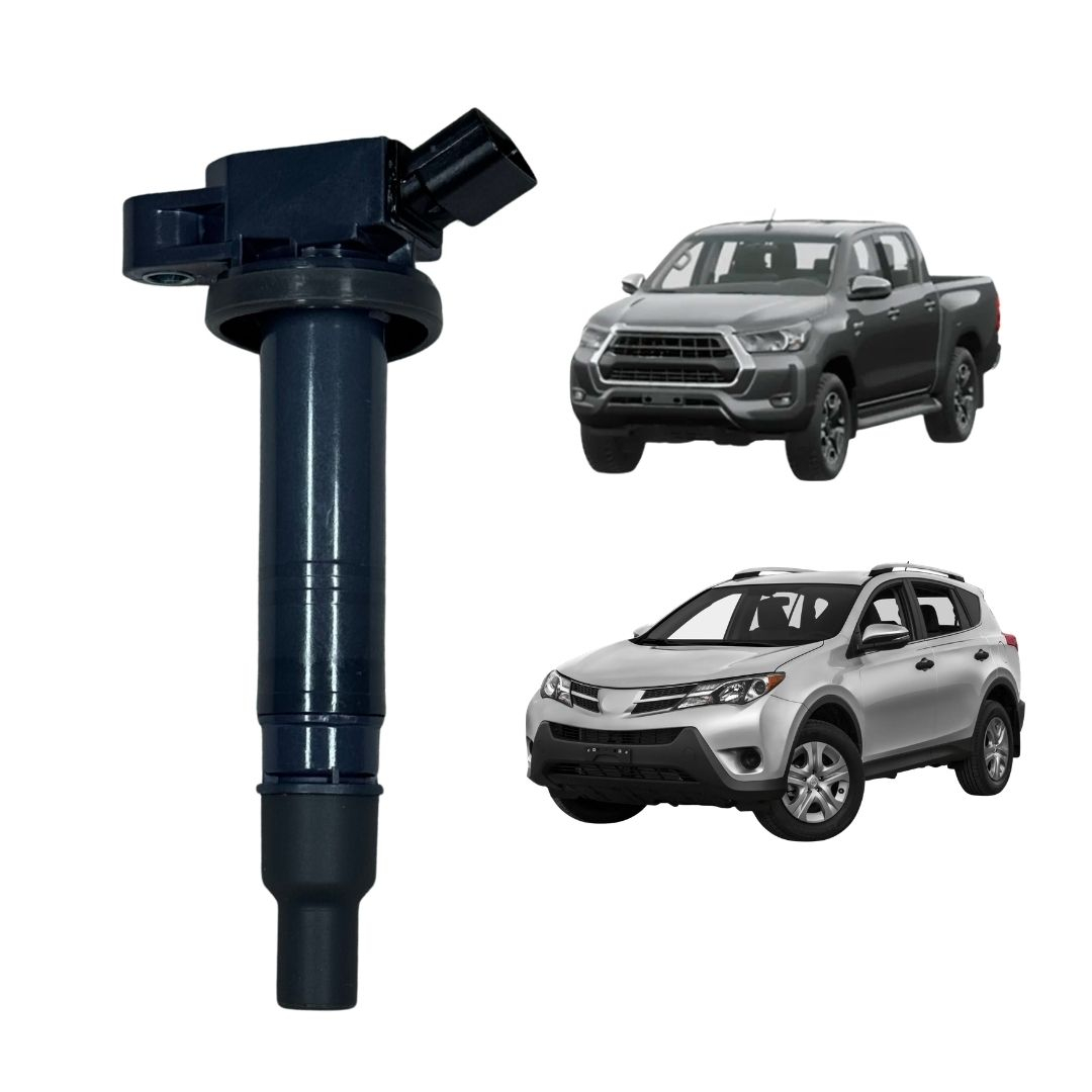 Bobina de Ignição Tipo Caneta 4 Pinos Toyota Hilux 2.7 16V Flex Gasolina 2008 a 2023 RAV4 2.0 2.4 Gauss Bobina de Ignição Tipo Caneta 4 Pinos Toyota Hilux 2.7 16V Flex Gasolina 2008 a 2023 RAV4 2.0 2.4 Gauss