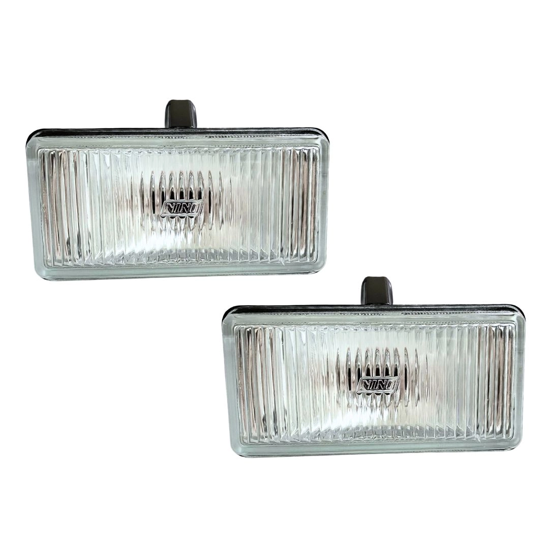 Par Farol Auxiliar Neblina Retangular Universal H3 152x178mm Par Farol Auxiliar Neblina Retangular Universal H3 152x178mm