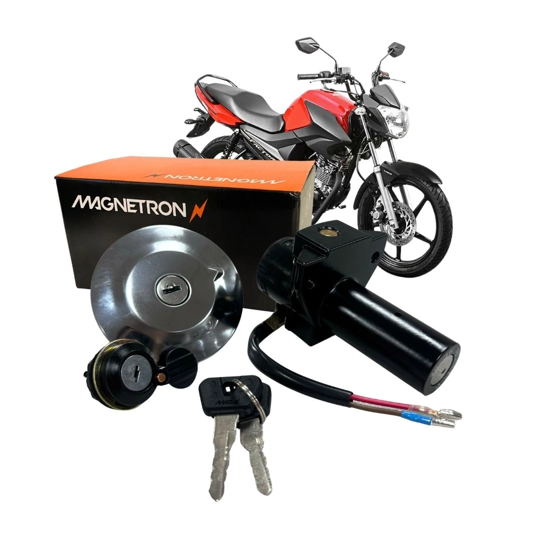 Kit Conjunto De Travas Ignição Para Yamaha Factor 150 YBR 125 150 XTZ 125 2016 a 2024 Original Magnetron 90264580 Kit Conjunto De Travas Ignição Para Yamaha Factor 150 YBR 125 150 XTZ 125 2016 a 2024 Original Magnetron 90264580