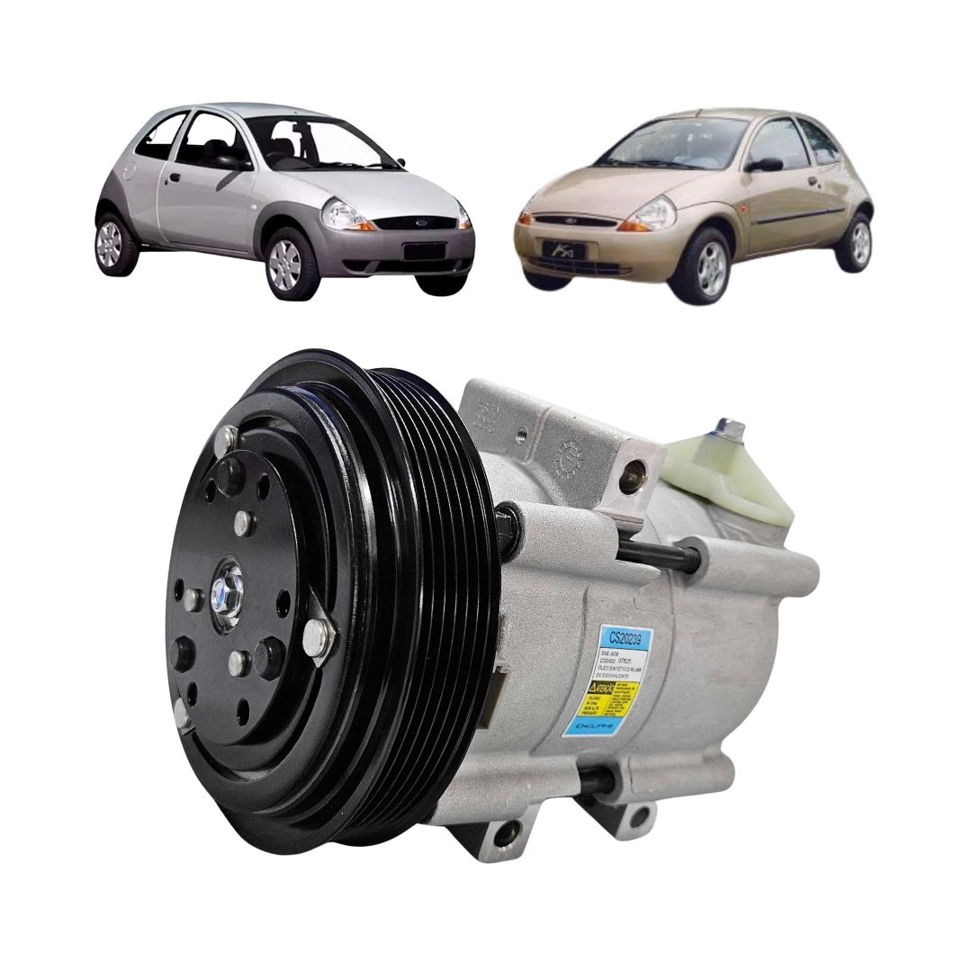 Compressor Ar Condicionado Para Ford Ka 1.3 97 a 99 Delphi