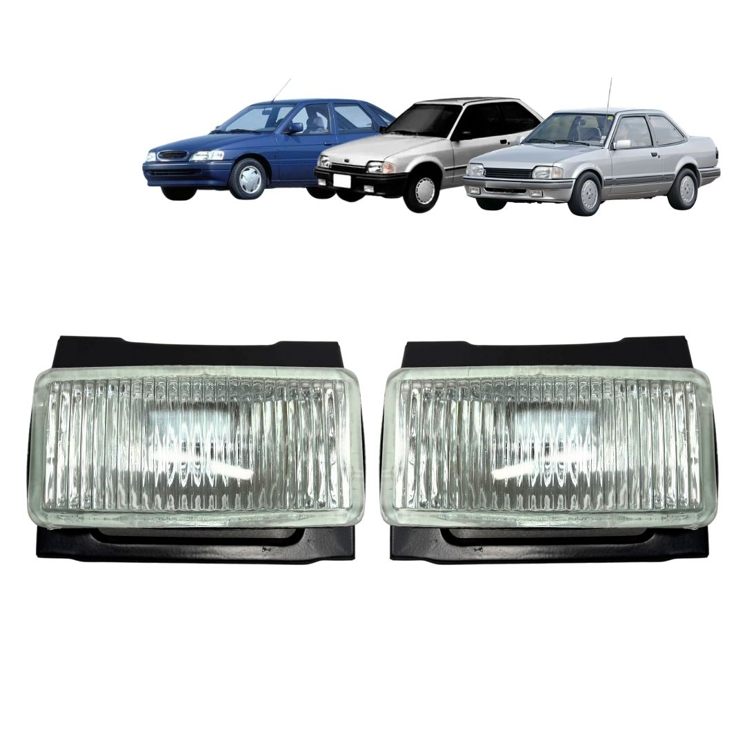 Par Farol Auxiliar de Milha Neblina Lado Esquerdo e Lado Direito Vidro com Suporte Ford Escort Verona 1987 a 1992 VW Apollo 1990 a 1992 Par Farol Auxiliar de Milha Neblina Lado Esquerdo e Lado Direito Vidro com Suporte Ford Escort Verona 1987 a 1992 VW Apollo 1990 a 1992