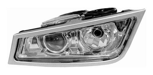 Farol Auxiliar Para Volvo FH13 Com Moldura Esquerdo
