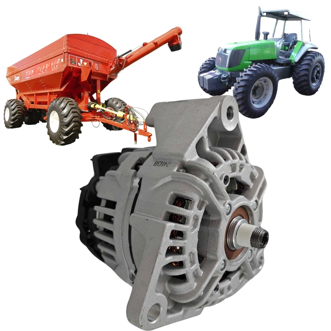 Alternador 90a 12v Para Agrale 4500 500 6150 7000 MWM ZEN