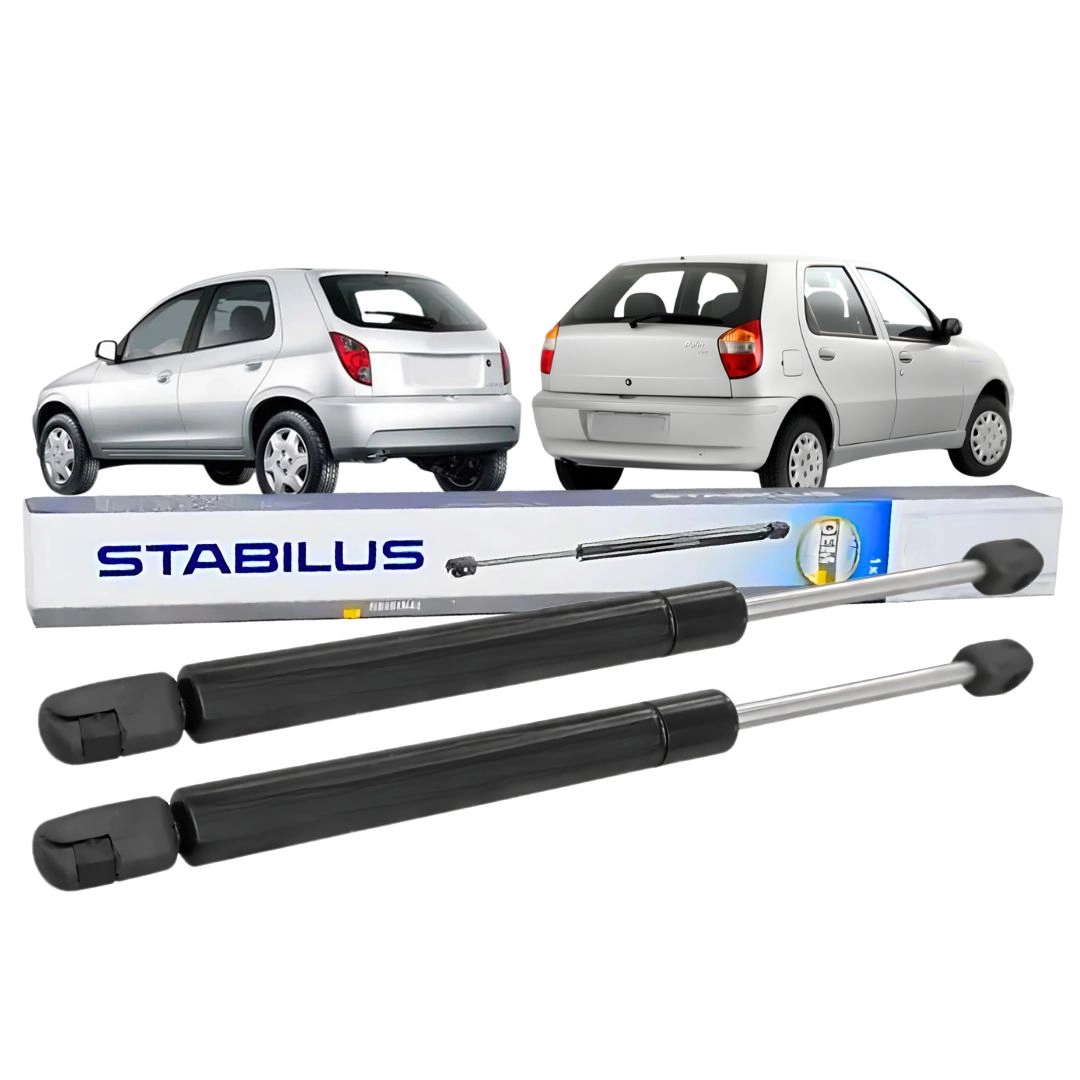 Par Amortecedor a Gás Porta Malas Para GM Celta Fiat Palio