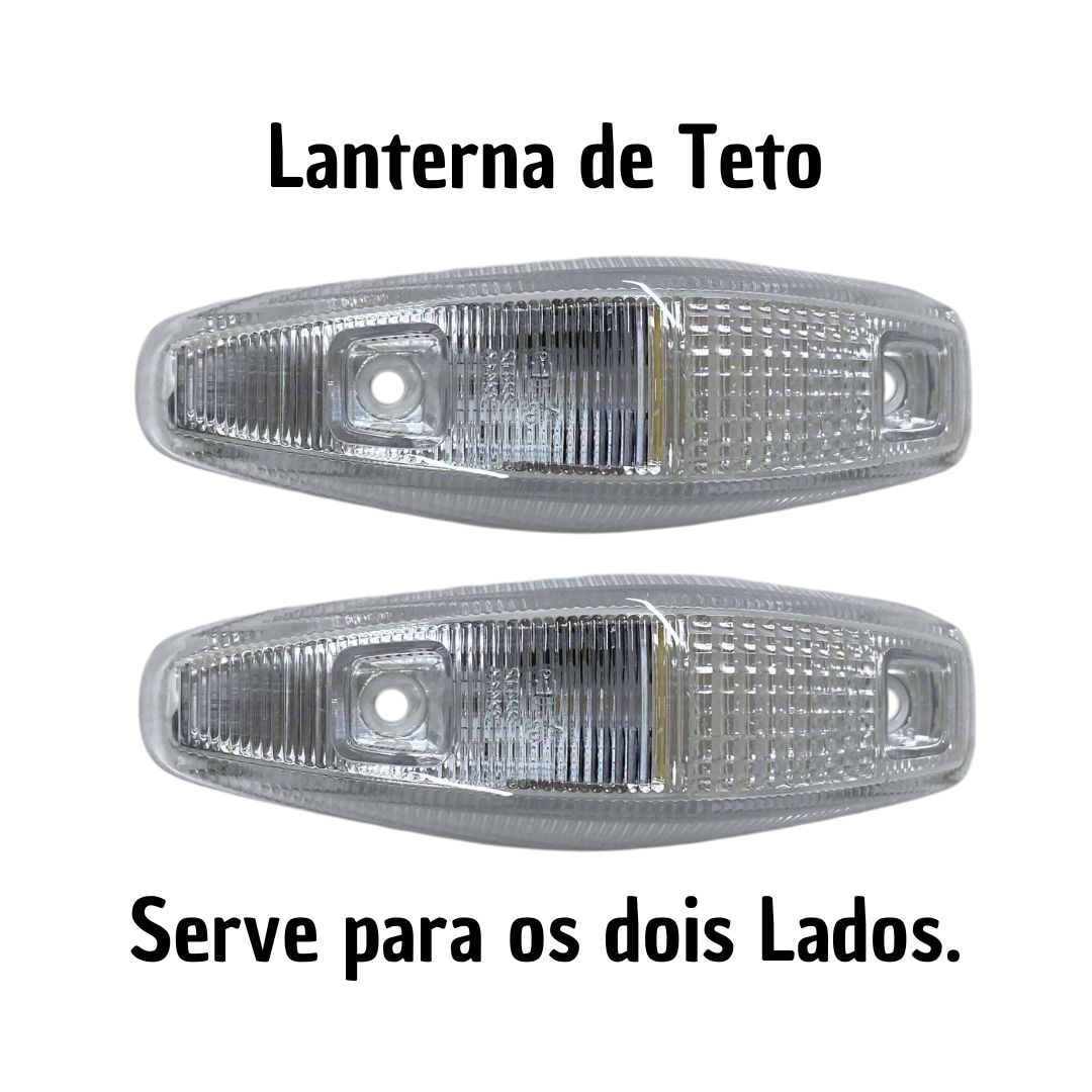Par Lanterna Teto Cabine Frontal VW Delivery Novo LED 24V CR Par Lanterna Teto Cabine Frontal VW Delivery Novo LED 24V CR