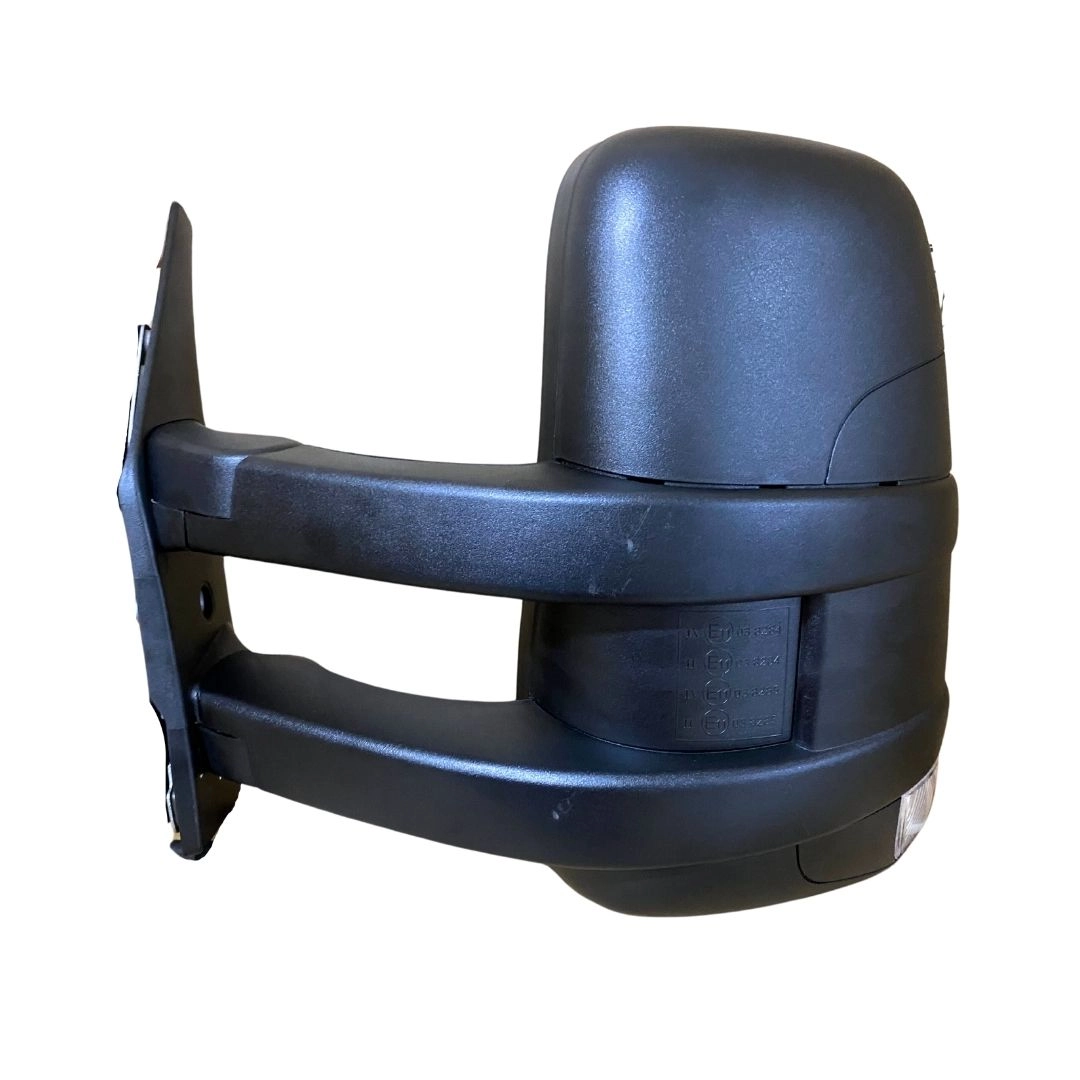 Retrovisor Completo Elétrico Lado Esquerdo Braço Longo Com Pisca Seta Integrado 24V Iveco Daily 3.0 16V Euro 3 Euro 5 35