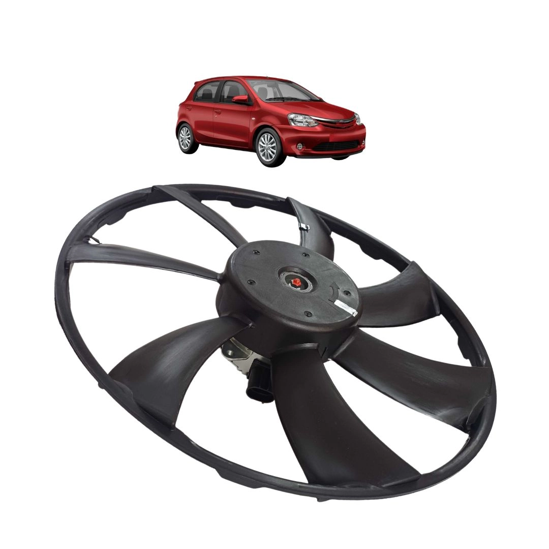 Ventoinha Radiador Para Etios 1.3 1.5 2012 a 2016 Ventoinha Radiador Para Etios 1.3 1.5 2012 a 2016
