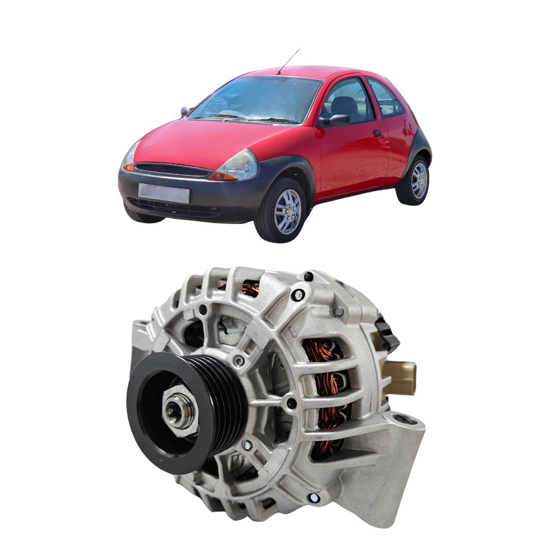 Alternador 90a Para Ford Ka 1.0 1.6 Zetec Rocam 1999 a 2008
