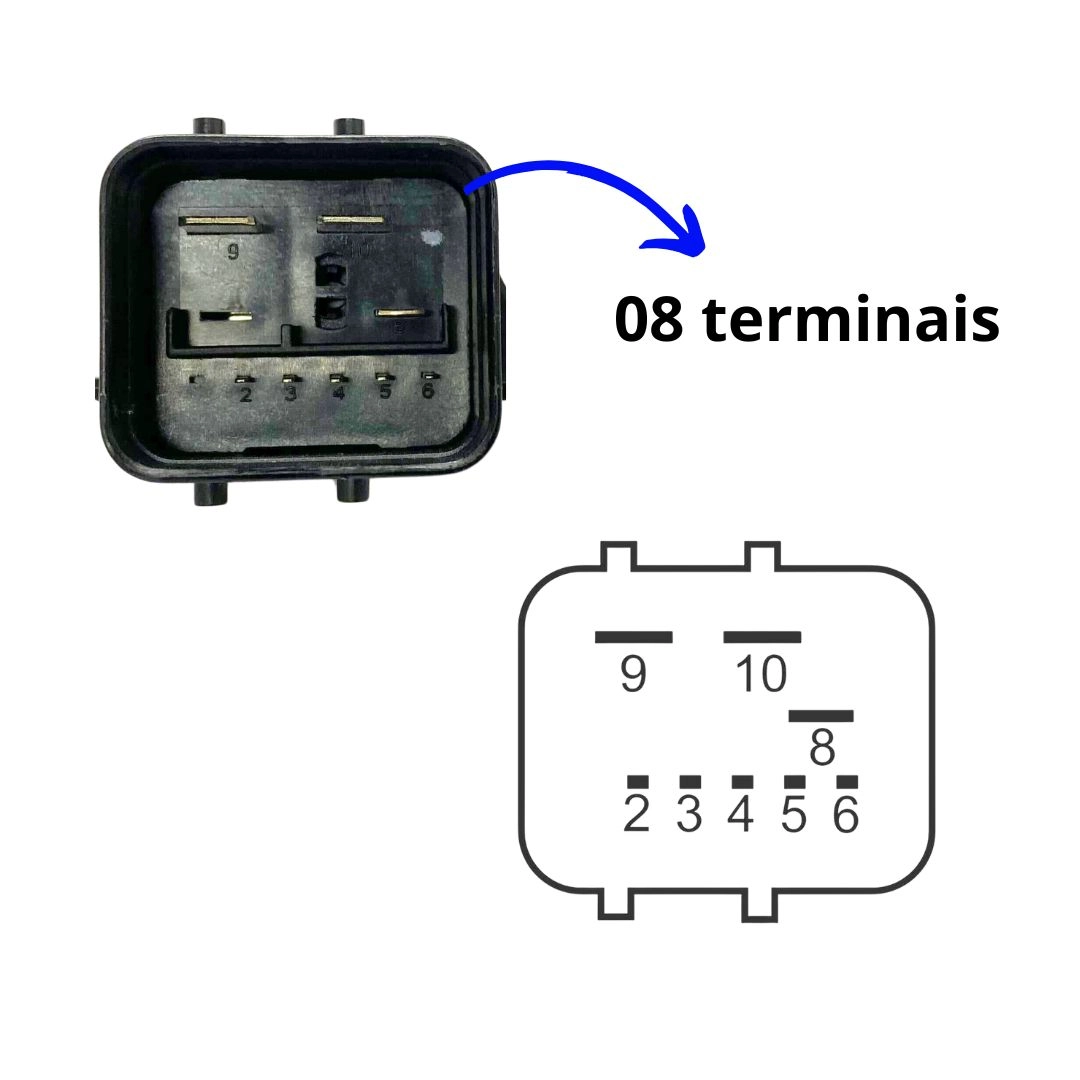Módulo Ventoinha Para Up 14 a 18 1S0919506A C/Suporte DNI Módulo Ventoinha Para Up 14 a 18 1S0919506A C/Suporte DNI