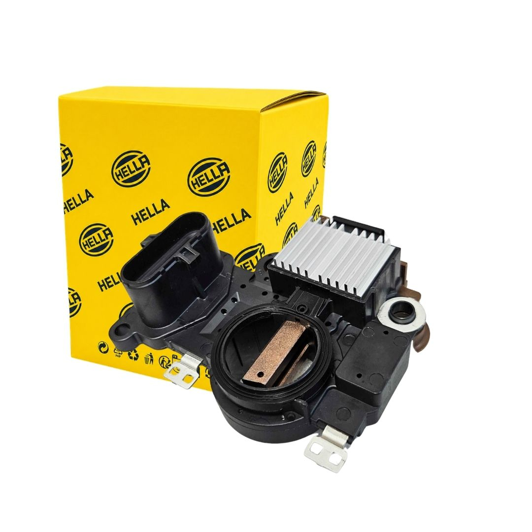 Regulador de Voltagem Alternador 24V Hella Volvo FH 540 Diesel 2008 a 2023 IK5993