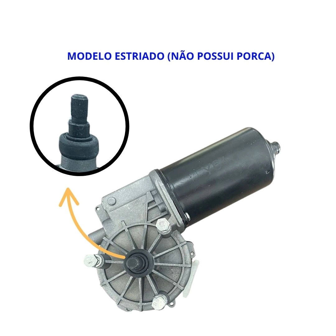 Motor Limpador Parabrisa Dianteiro 24v Para Mercedes Benz Axor 2006 a 2022 EDN 0038202742