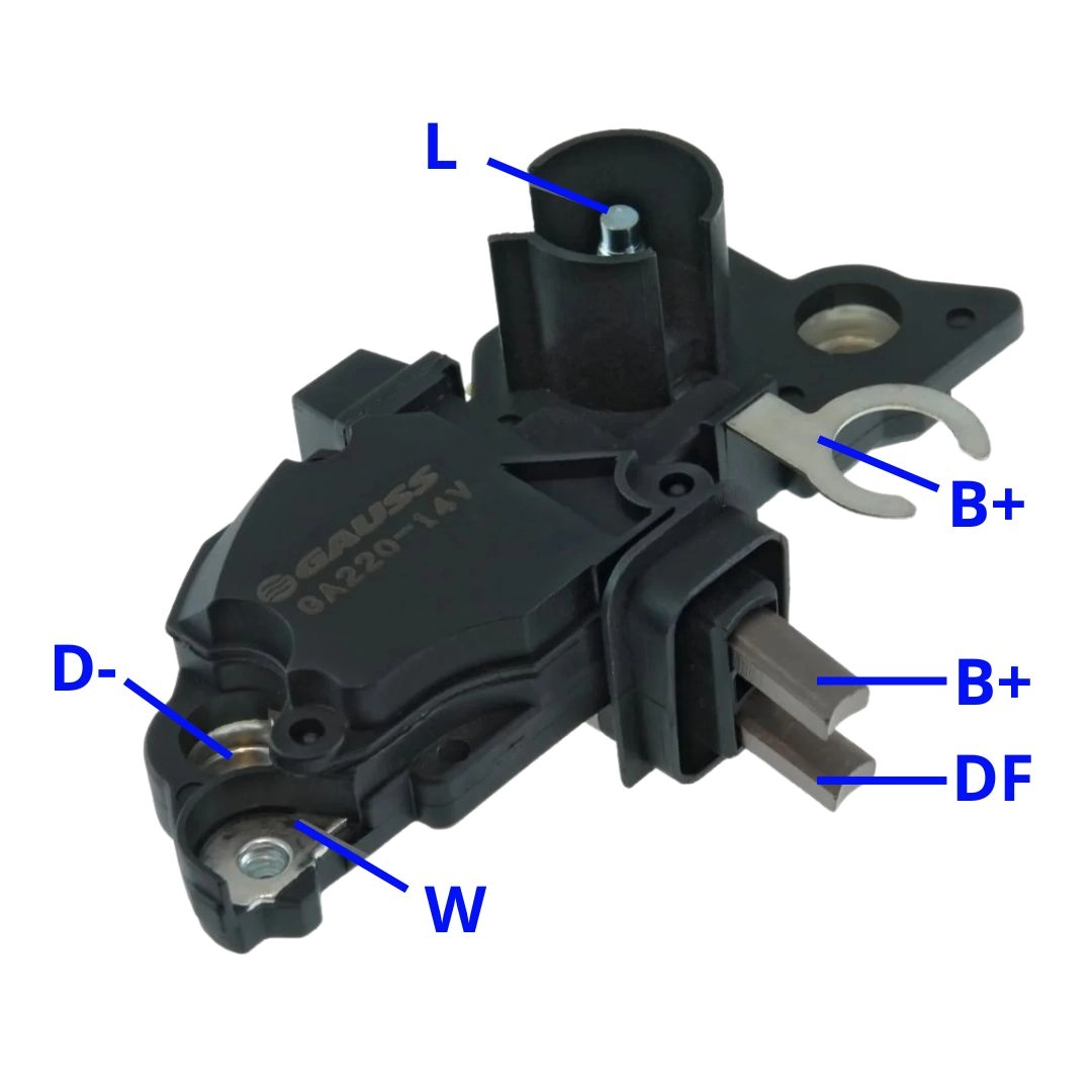 Regulador Voltagem Alternador Para Fiesta 02 a 25 F00M145201