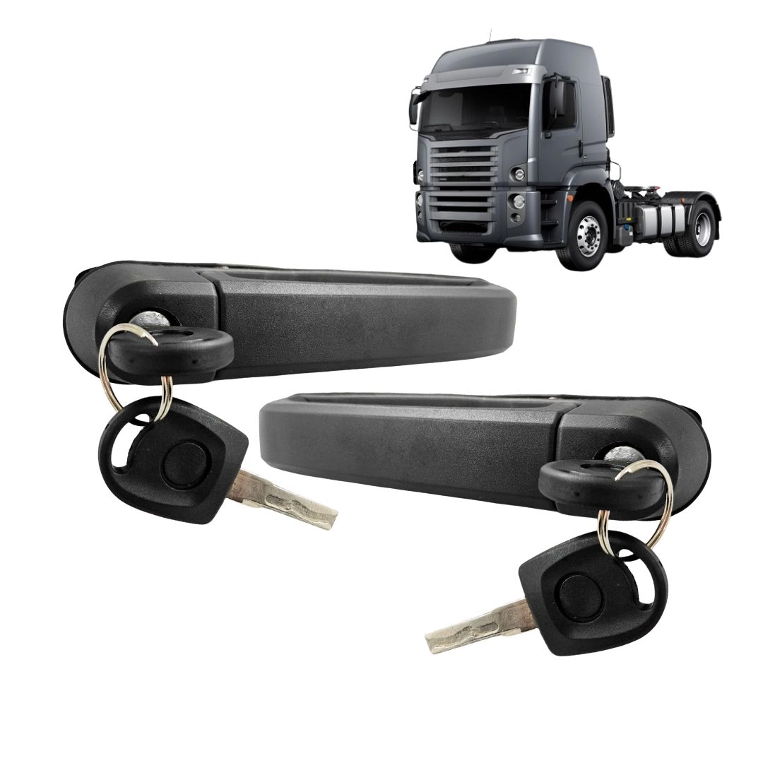 Par Maçaneta Externa Para VW Constellation 06 a 12 Chaves