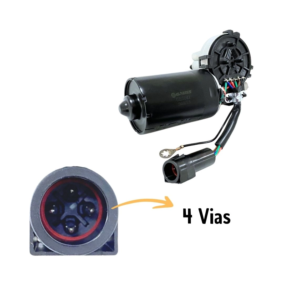 Motor Limpador Parabrisa Ford F1000 F4000 12V GE5041 Motor Limpador Parabrisa Ford F1000 F4000 12V GE5041