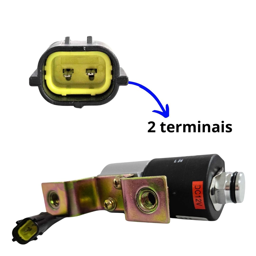 Válvula Solenoide Reduzida Para Ford 1722 2422 2428 12v Válvula Solenoide Reduzida Para Ford 1722 2422 2428 12v