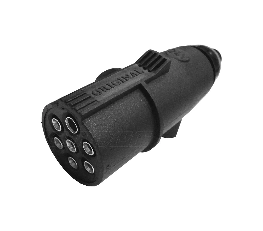 Par Tomada Eletrica Caminhao Carreta Macho Femea 7P Original Par Tomada Eletrica Caminhao Carreta Macho Femea 7P Original