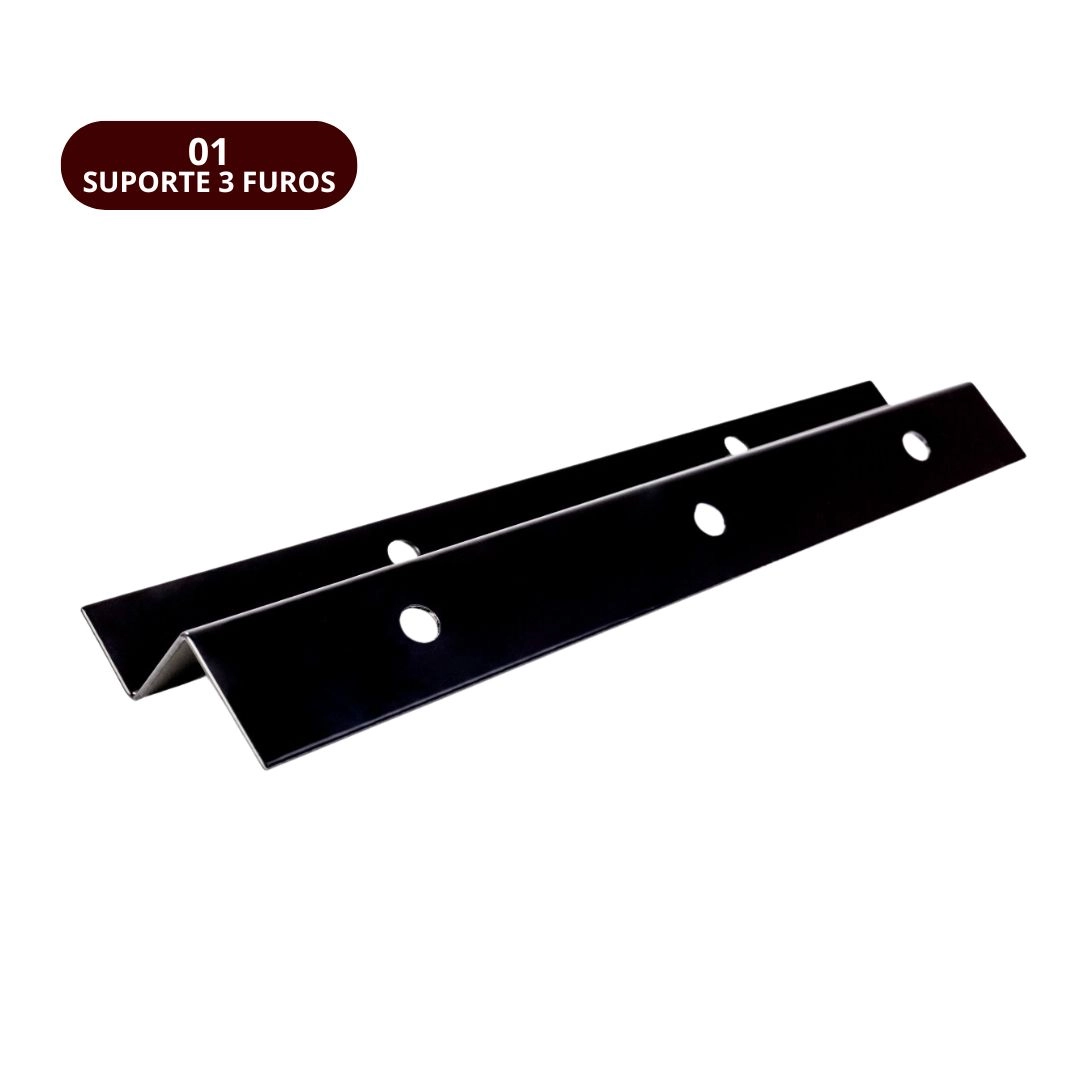 Suporte Metal 3 Lanternas Bojuda Foguinho 3 Marias