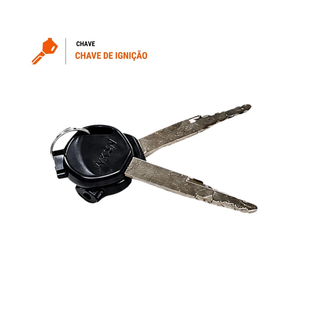 Kit Chave Ignição 4 Peças Para Honda Nxr 150 Bros 2011 a 2014 Original Magnetron 90264380 Kit Chave Ignição 4 Peças Para Honda Nxr 150 Bros 2011 a 2014 Original Magnetron 90264380