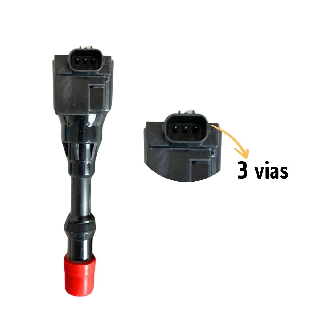 Bobina de Ignição Para Honda Fit 1.4 2003 a 2008 Hella Bobina de Ignição Para Honda Fit 1.4 2003 a 2008 Hella