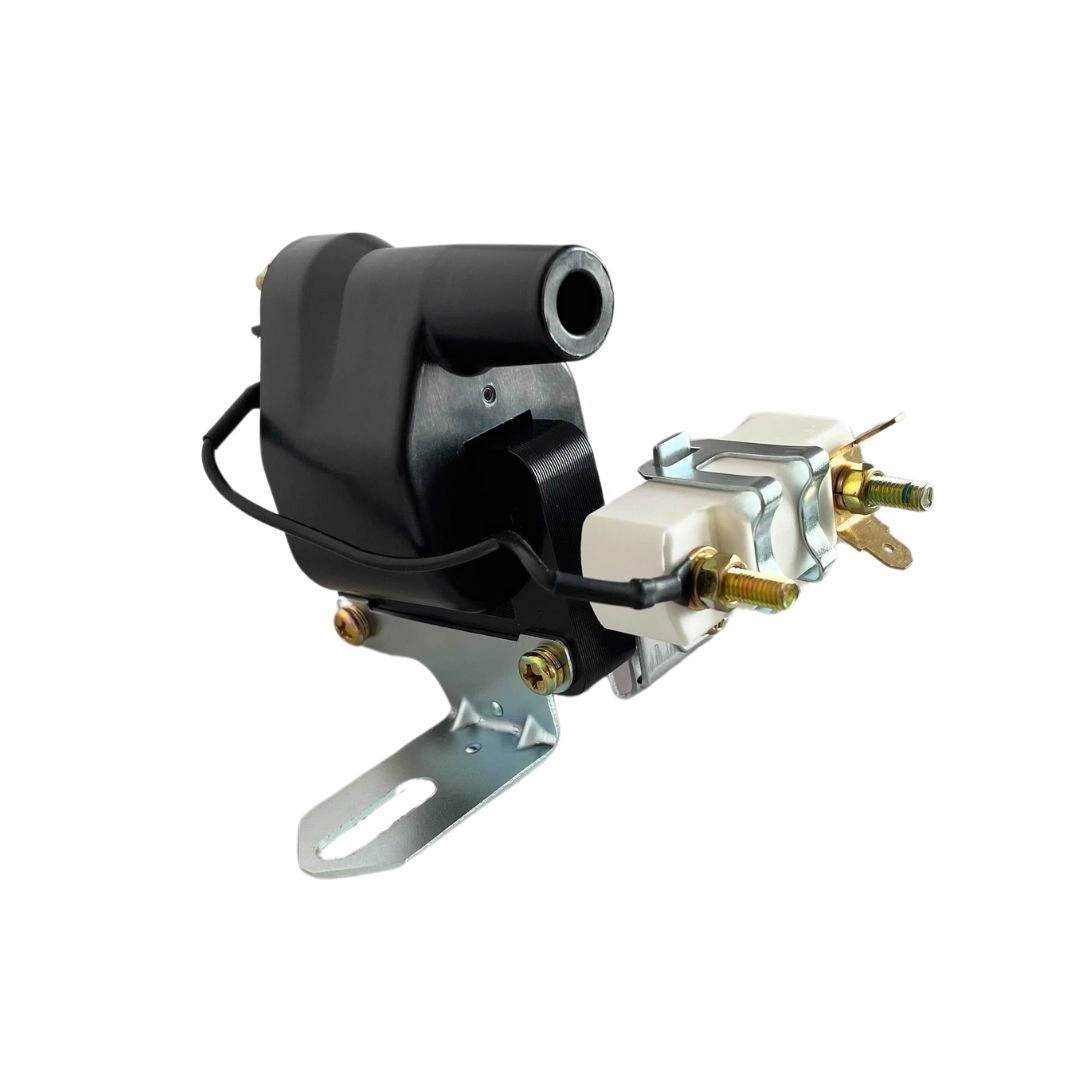 Bobina Ignição 2 Pino C/ Resistor Limitador Para Fusca Kombi Chevette Opala Monza Premio Uno Escort