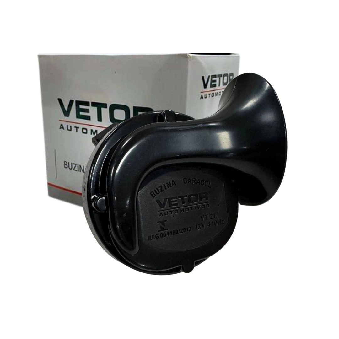 Buzina Tipo Caracol 12v Para Peugeot 206 405 Citröen C3 C5 Original Vetor Vt217