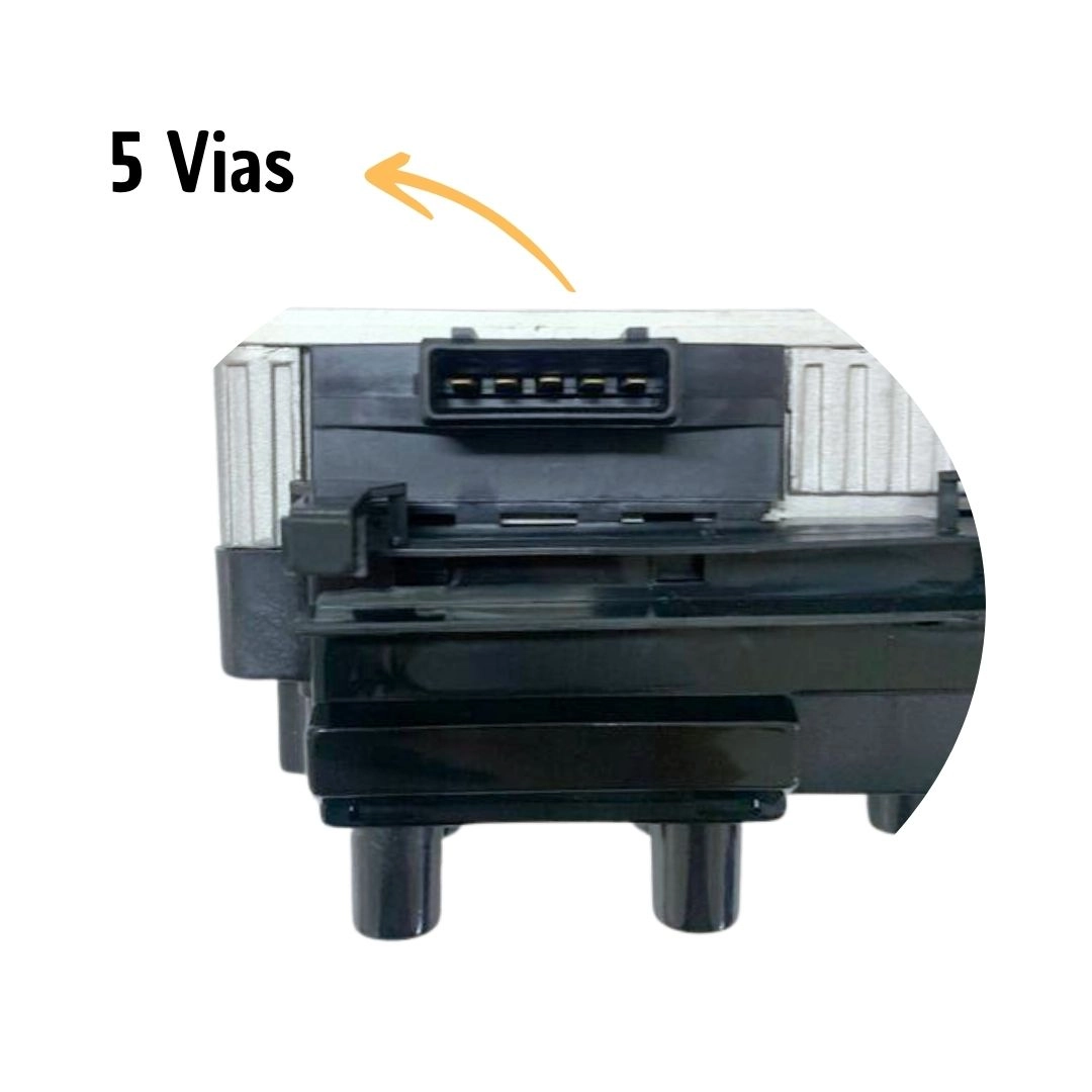 Bobina Ignição Volkswagen Passat 1.8 VR6 Golf GG2 VR6 GC4043 Bobina Ignição Volkswagen Passat 1.8 VR6 Golf GG2 VR6 GC4043