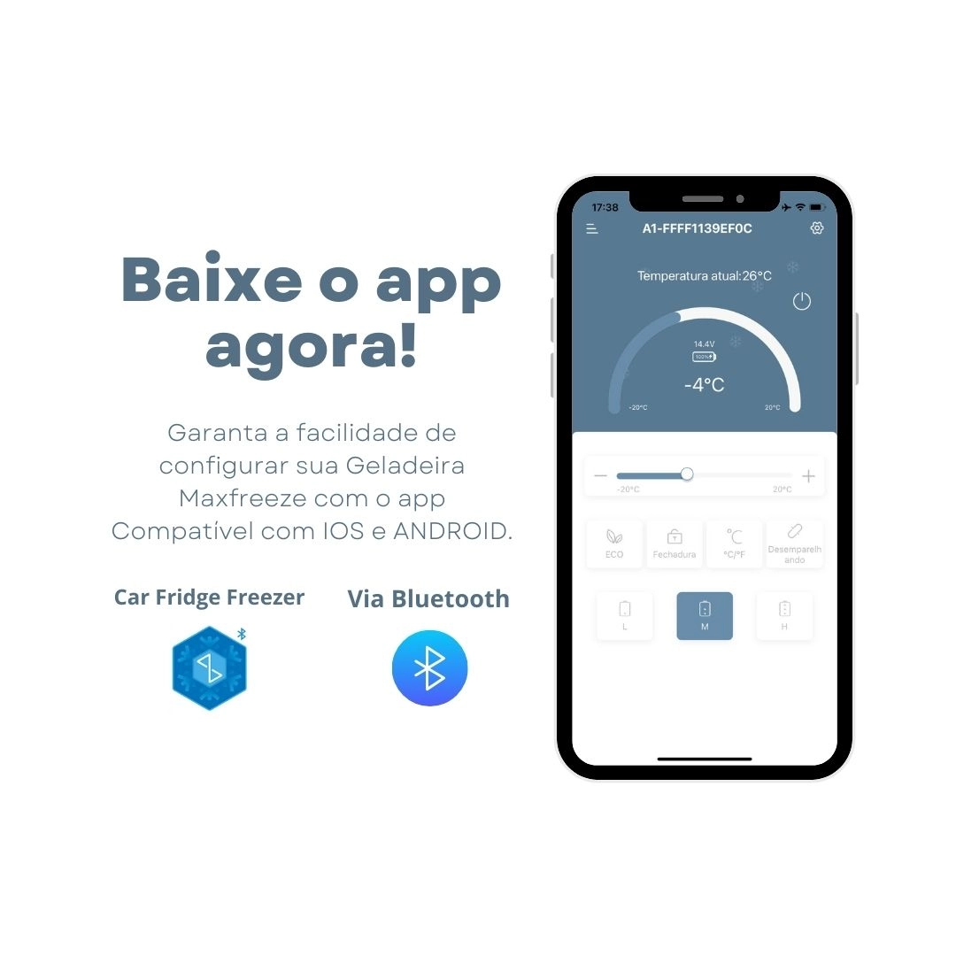 Geladeira 35 Litros Portátil Dupla 12/24v 110/220v Caminhão Geladeira 35 Litros Portátil Dupla 12/24v 110/220v Caminhão