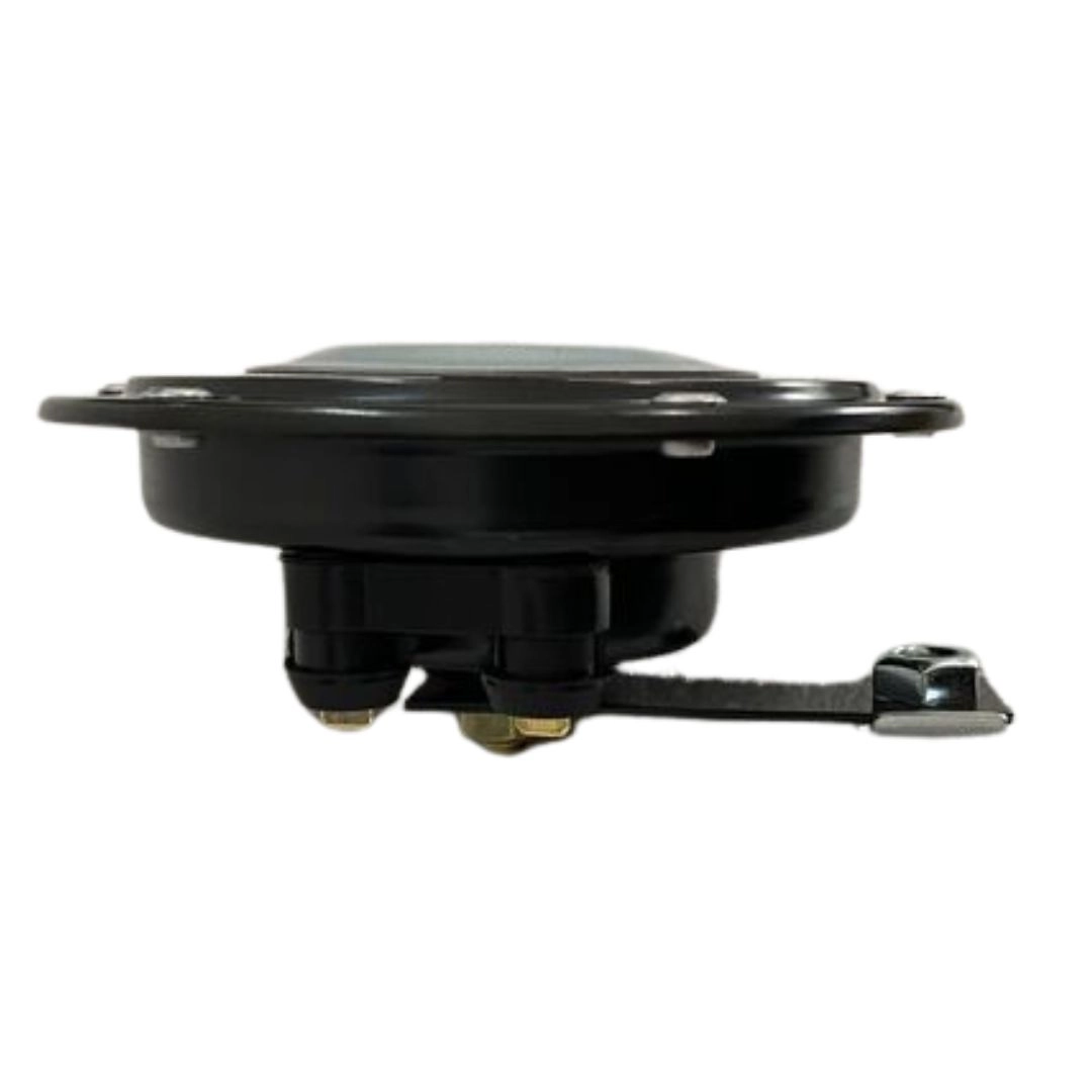 Buzina Bi-Bi Bibi 12v Disco Paquerinha 123mm Universal Com Suporte Vetor VT112 Buzina Bi-Bi Bibi 12v Disco Paquerinha 123mm Universal Com Suporte Vetor VT112