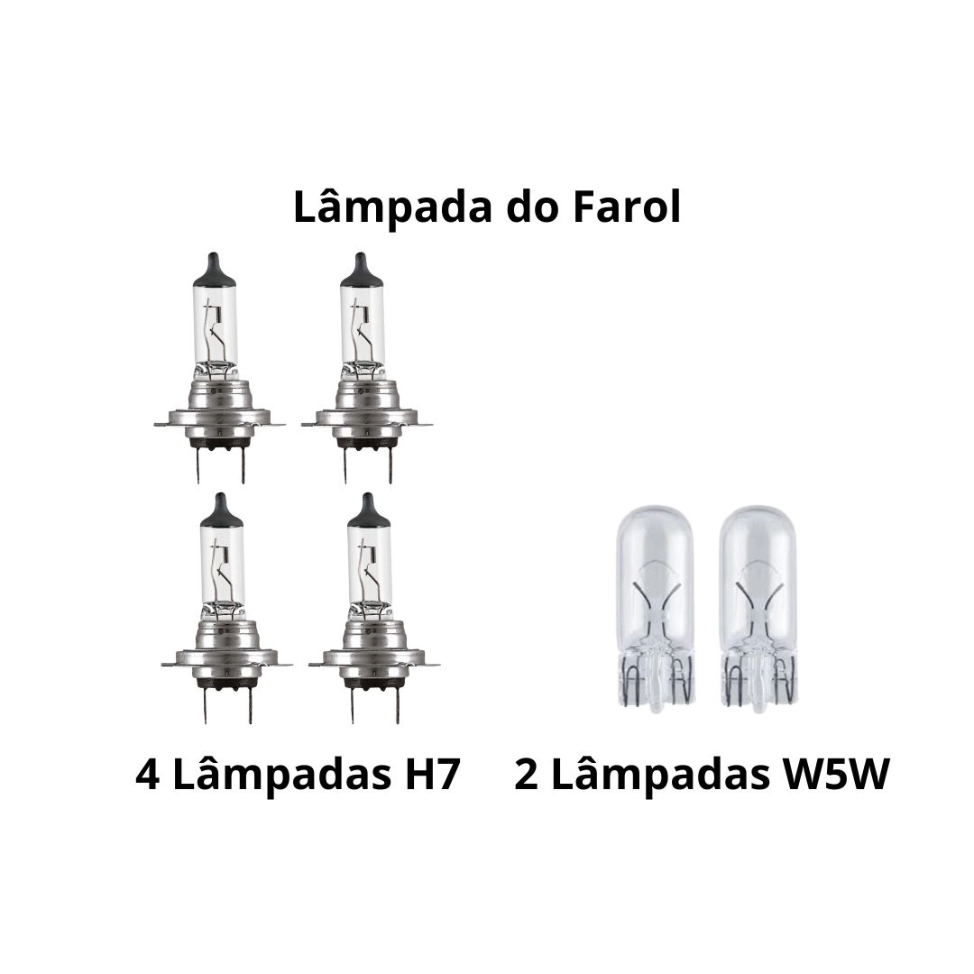Par Farol Dianteiro Para Passat 2005 a 2010 Foco Duplo Hella Par Farol Dianteiro Para Passat 2005 a 2010 Foco Duplo Hella