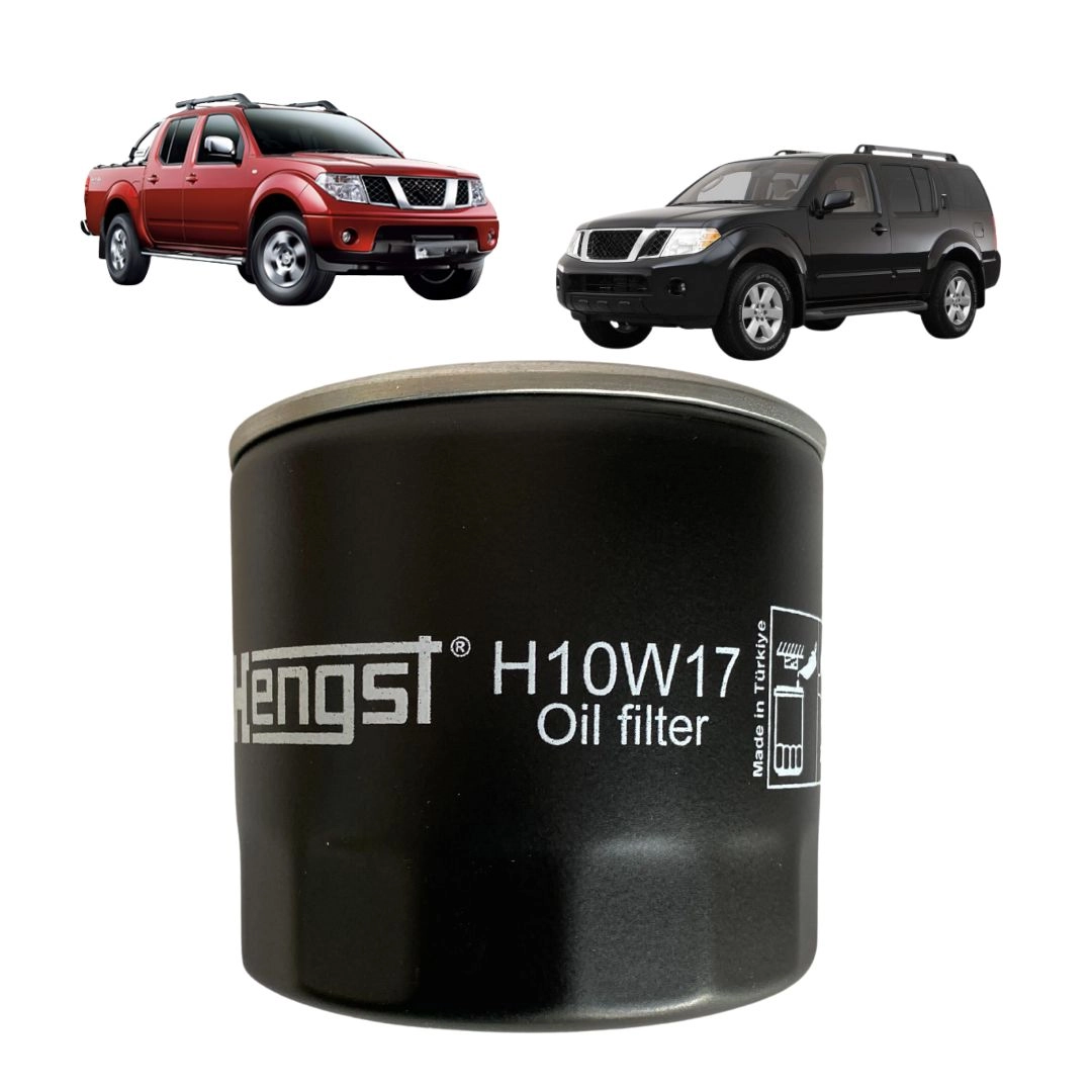 Filtro de Óleo Motor Para Nissan Frontier Pathfinder Hengst