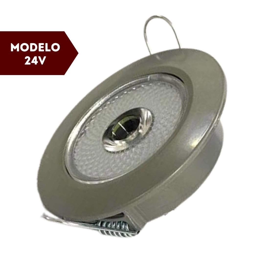 Lanterna Iluminação Interna Spot LED Bivolt Universal Cinza Lanterna Iluminação Interna Spot LED Bivolt Universal Cinza