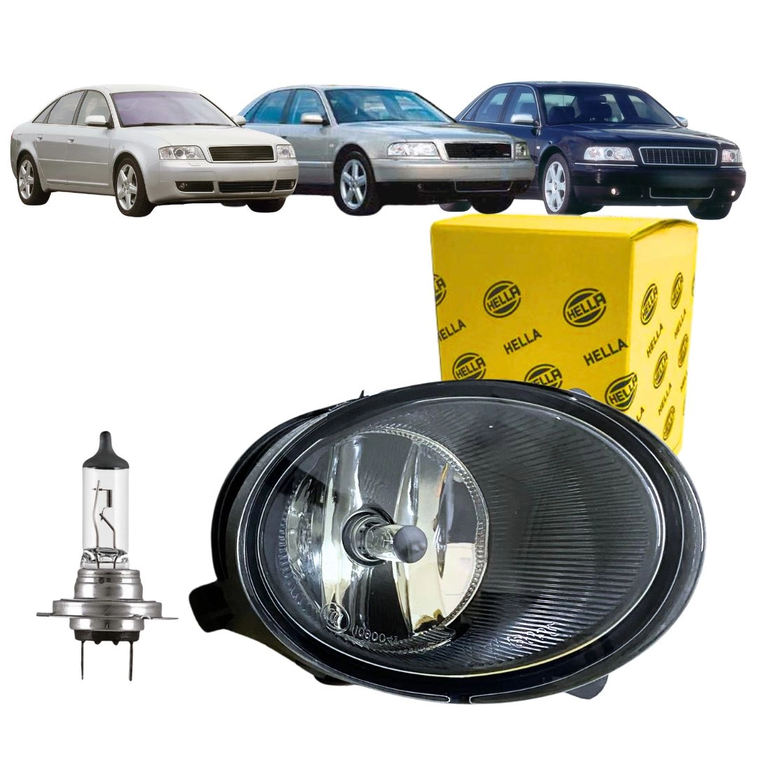 Farol Milha Para Audi A6 A8 S8 2002 a 2011 Esquerdo Hella