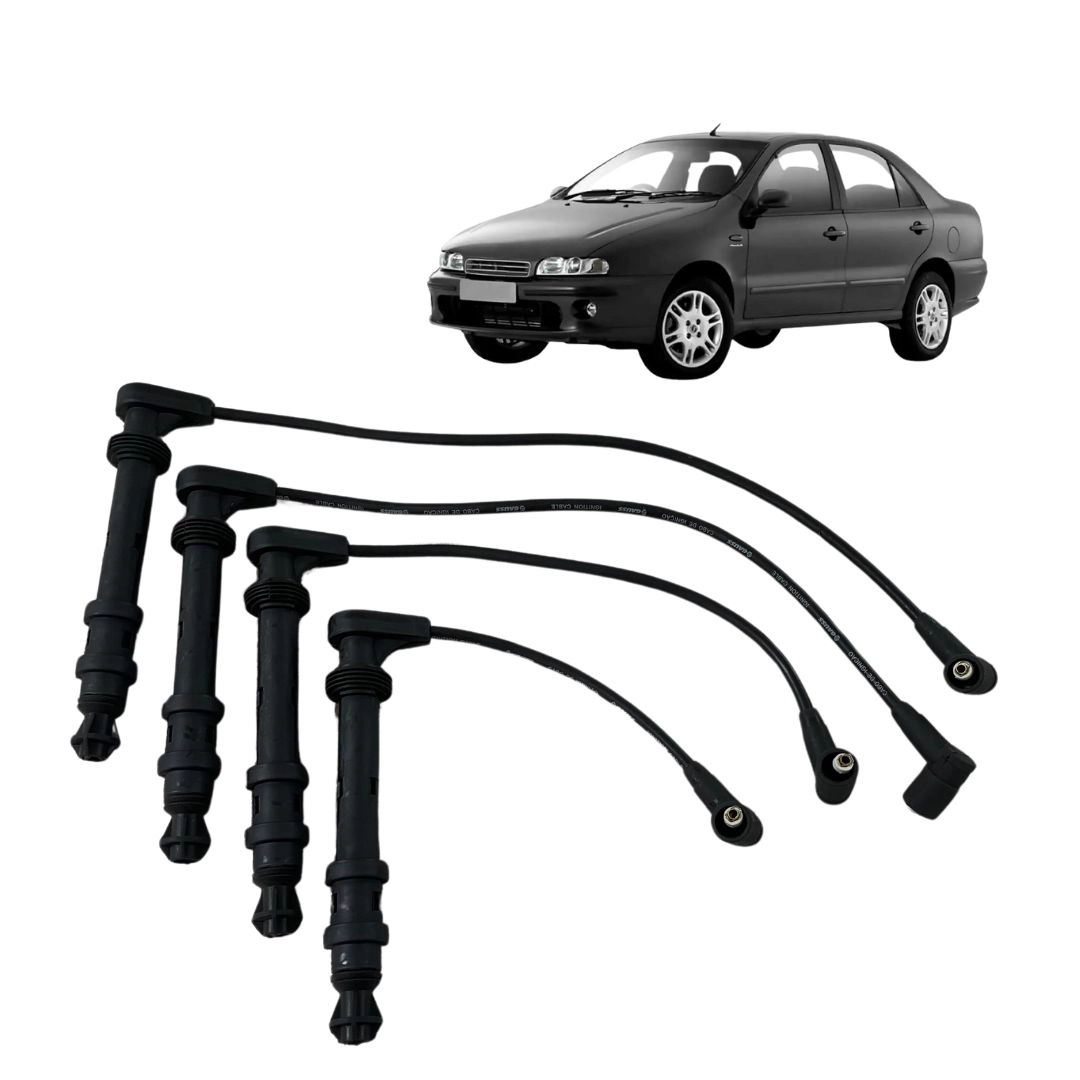 Conjunto Cabo Vela Ignição Para Marea 1.6 2005 a 2007 Fiasa Conjunto Cabo Vela Ignição Para Marea 1.6 2005 a 2007 Fiasa