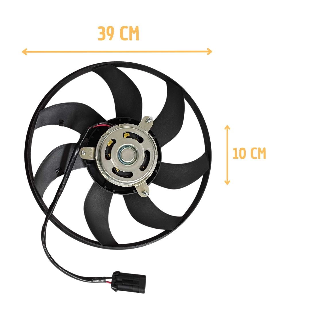 Ventoinha Radiador Para Strada Palio Idea Motor Fire