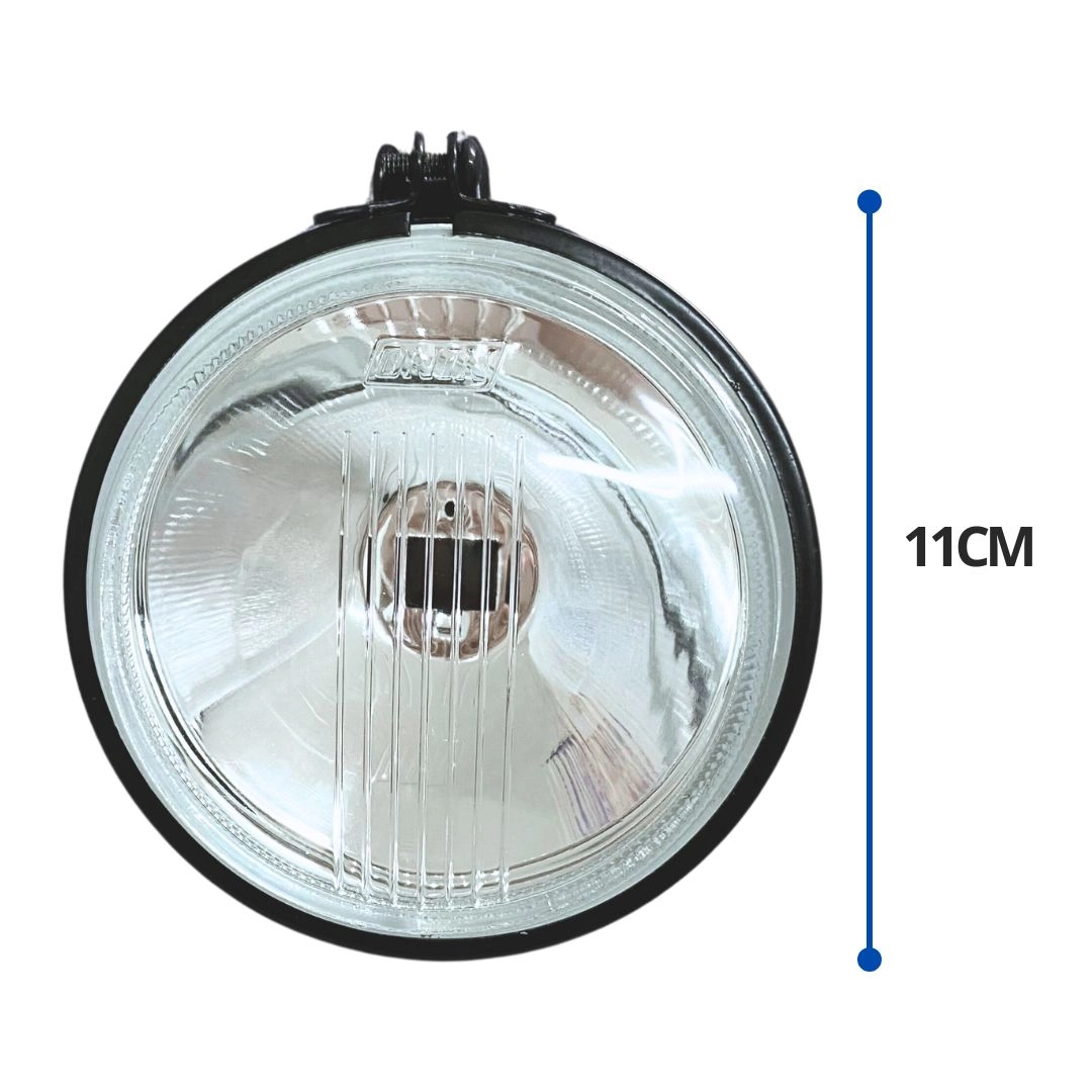 Farol Auxiliar Milha Com Lente De Vidro Redondo Universal Carcaça de Ferro Conector Lâmpada H3 NINO Farol Auxiliar Milha Com Lente De Vidro Redondo Universal Carcaça de Ferro Conector Lâmpada H3 NINO
