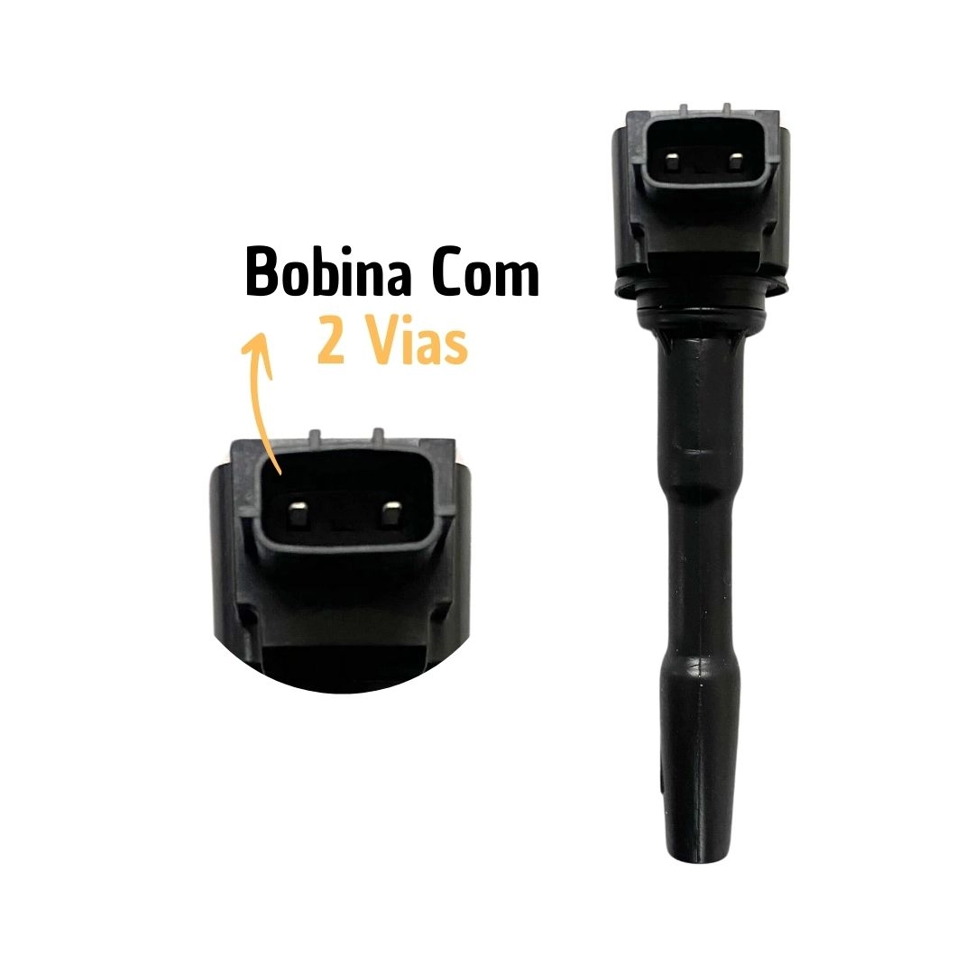 Kit 4 Bobina de Ignição Para Renault Duster Captur 1.6 Hella Kit 4 Bobina de Ignição Para Renault Duster Captur 1.6 Hella