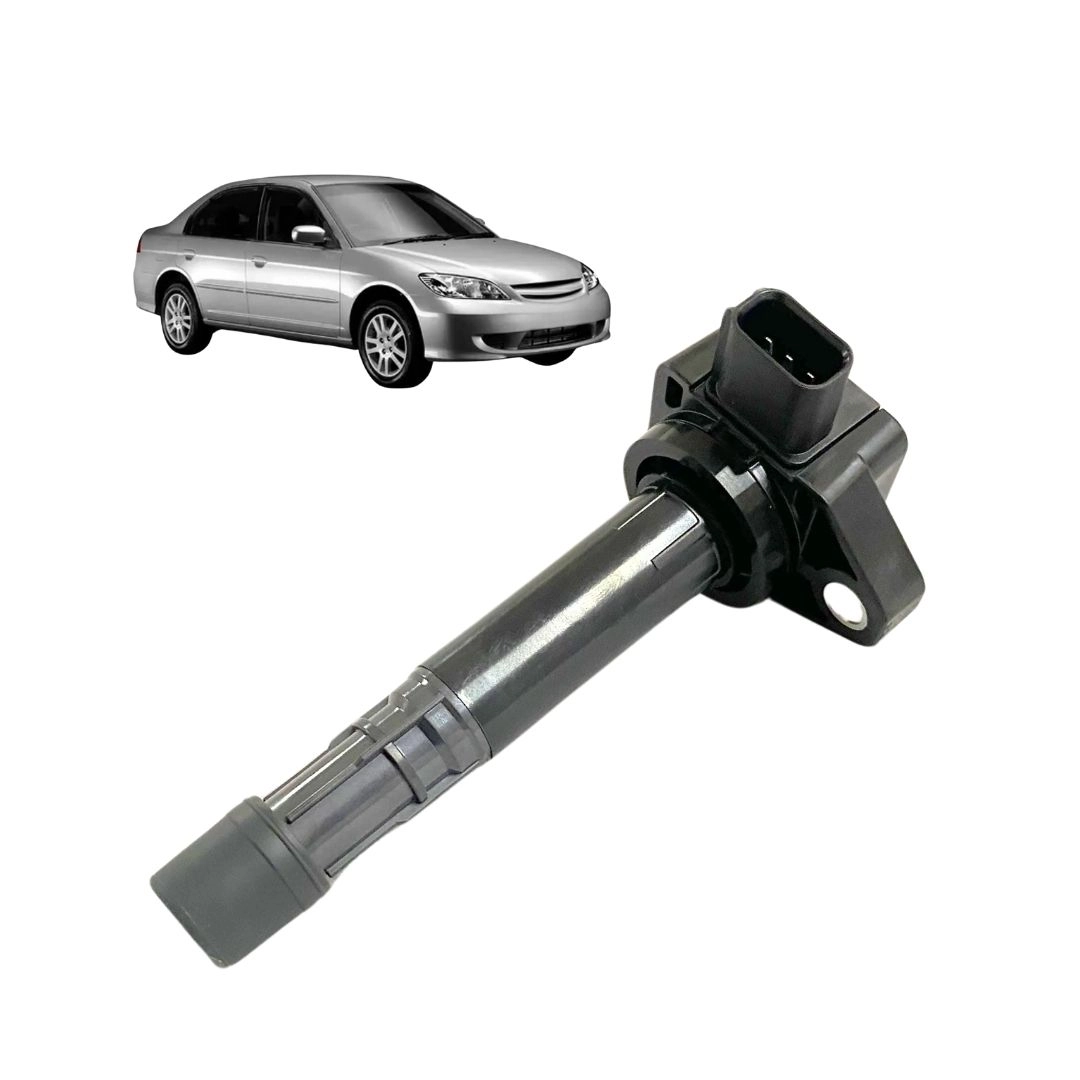 Bobina de Ignição 12v Para Honda Civic 1.7 4c 2001 a 2006 Hella 30520PGKA00