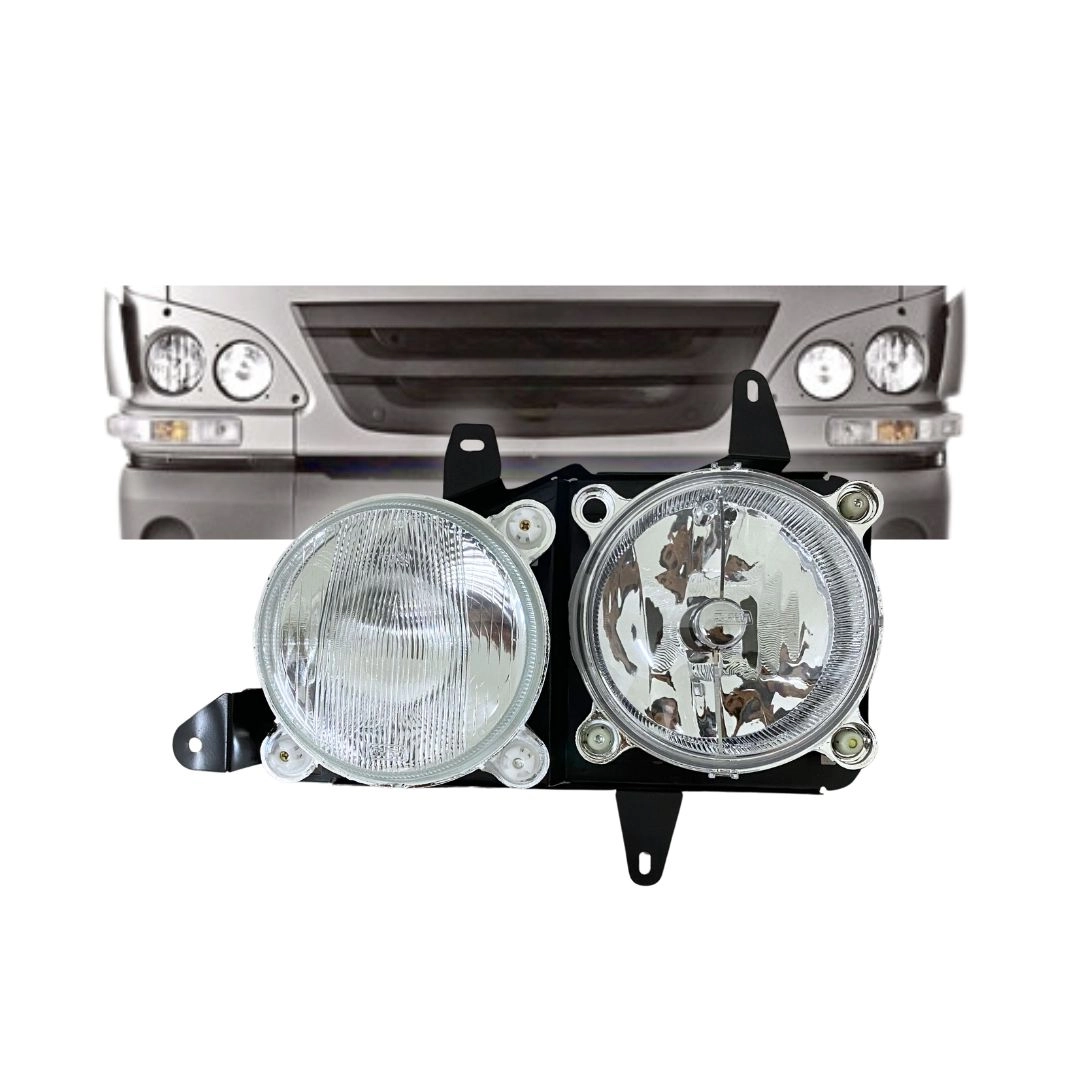 Farol Principal Duplo ParaMb Accelo 815 915C 1016 LE