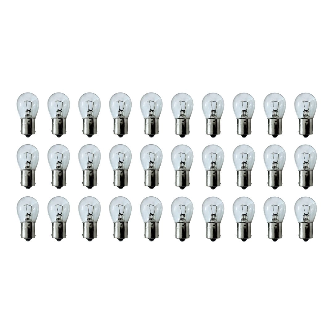 Kit 30 Lampadas 1141 24V 1 Polo P21W 21W Gauss GL1141B