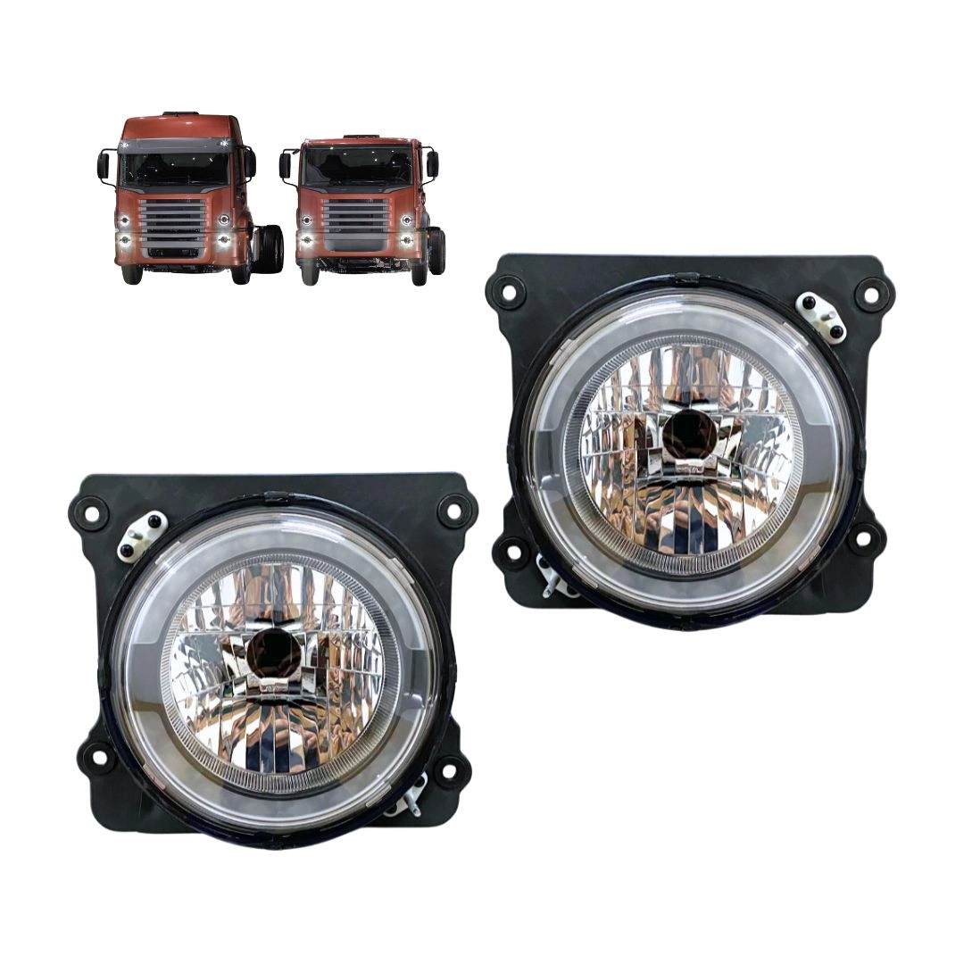 Par Farol DRL Led Para VW Novo Constellation Euro 6
